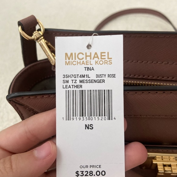 Michael Kors messenger bag Dusty Rose NWT - Picture 7 of 8